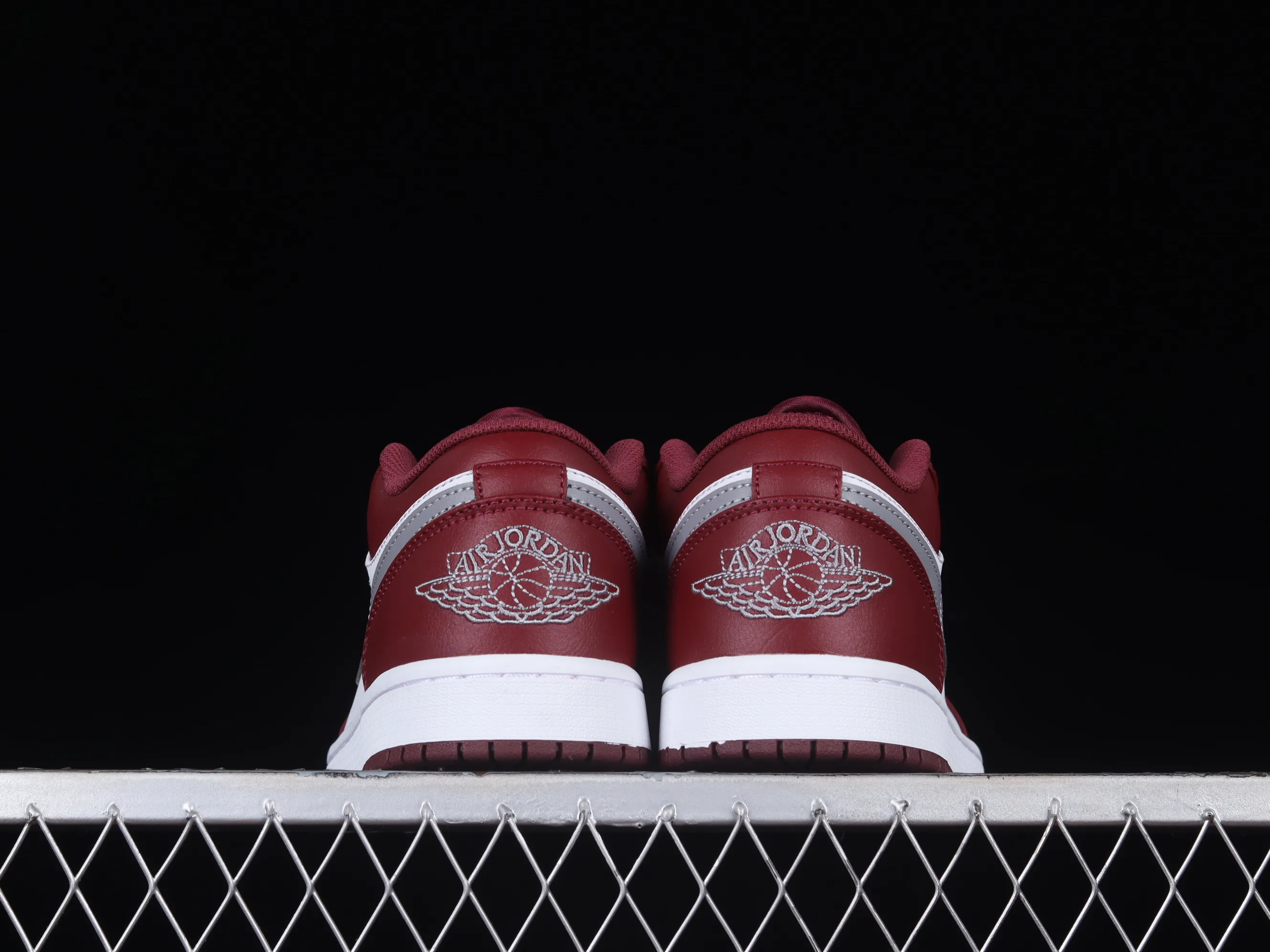 All categories Air Jordan Jordan series basketball shoes Air Jordan 1 Low G version pure original Air Jordan 1 Low "Bordeaux" AJ1 Joe 1 Bordeaux red low-top basketball shoes 553558-615